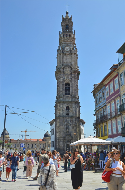 20 - The iconic Torre dos Clérigos in Porto, Portugal, is an ornate 18th-century Baroque bell tower designed by Italian architect Nicolau Nasoni